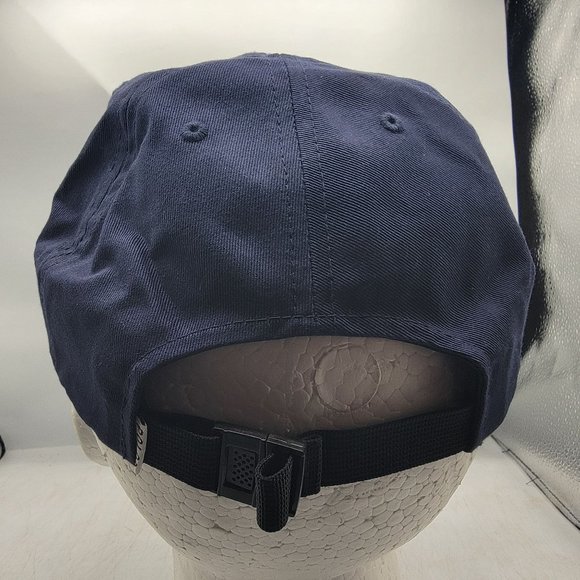 Poler Camp Vibes Big Bill Flopster Strapback Hat Blue Casual Hiking Outdoors - Picture 3 of 11